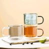Tasse multi-couleurs transparentes